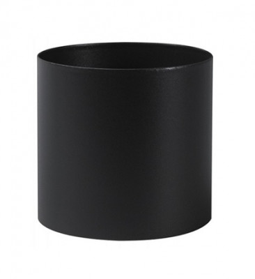 Raccord femelle/femelle noir mat 12 cm diamètre 97 TEN