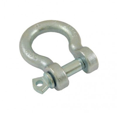 Manille lyre galvanisé diamètre 6 mm charge maxi utile 160 kg PRAMAC