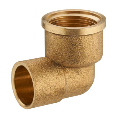 Coude fer cuivré femelle 15 x 21 diamètre 12 mm lien 1 pièce NOYON & THIEBAULT