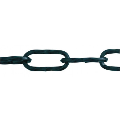 Chaîne lustrerie Figaro fil acier torsadé noir diamètre 2.2 mm CHAPUIS JEAN