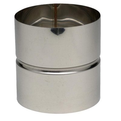 Manchette mâle-mâle inox 304 Longueur 15 cm diamètre 97 mm TEN