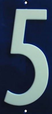 Numéro de rue standard 5 NOVAP