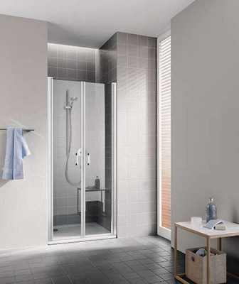 Porte de douche à battant CC PTD 07020 VPK argent 2000 x 700 mm ROTH