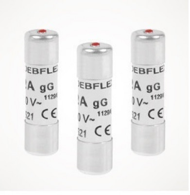 Fusibles 10.3 x 38 25 A 380 V sachet de 3 DEBFLEX