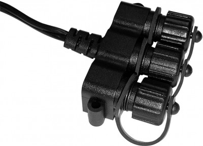 Câble diviseur SPT-2W muni de 3 raccords étanches TECHMAR BV