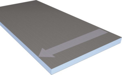 Panneau pré-penté 2 Fundo Primo 600 x 1200 x 46/52 mm WEDI