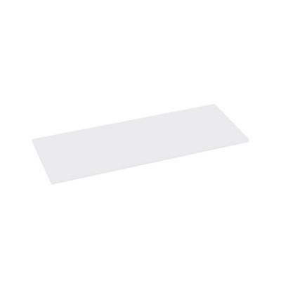 Plan Plénitude pour meuble sous vasque blanc brillant Longueur 120 cm profondeur 46 cm 