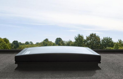Vitrage de protection courbe ISD 1093 pour fenêtre de toit plat CVP/CFP 90 x 90 cm épaisseur 4-6 mm VELUX
