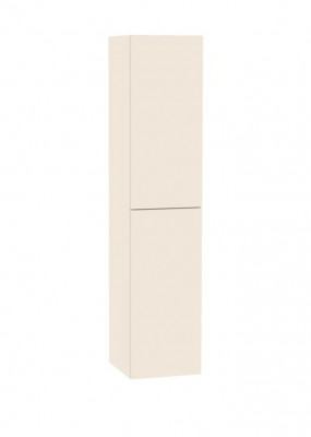 Colonne 2 portes blanc crême 35 x 38 x 160 cm