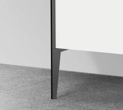 Piètement XViu noir mat DURAVIT
