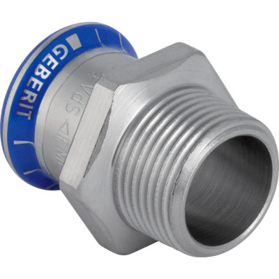 Jonction filetée acier inox diamètre 54-2 mm GEBERIT
