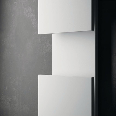 Sèche-serviettes Design M'AMA blanc eau chaude 625W IRSAP