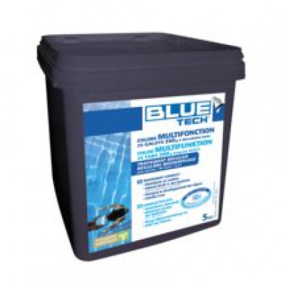 Chlore multifonction 25 galets de 200g 5 kg 20 x 20 x 20 cm SCP