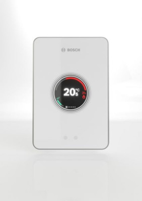 Pack EasyControl CT200 sans fil thermostat et clé RF blanc 71 x 145 x 196 mm BOSCH