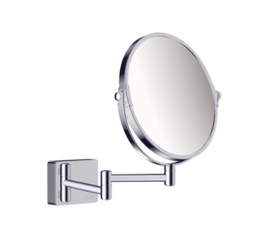 Miroir de rasage chromé 52 x 284 mm HANSGROHE