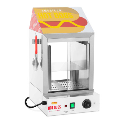Cuiseur à vapeur pour hot dogs 100 saucisses 25 pains 1 000 watts 14_0004974