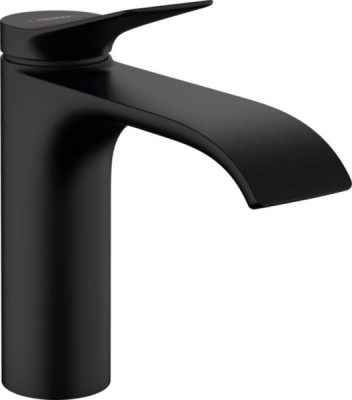 Mitigeur de lavabo VIVENIS 110 avec tirette et vidage noir mat HANSGROHE