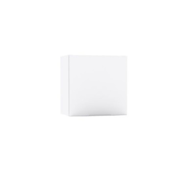 Cube Plénitude 1 porte Blanc brillant version gauche hauteur 30 cm largeur 30 cm profondeur 20 cm 