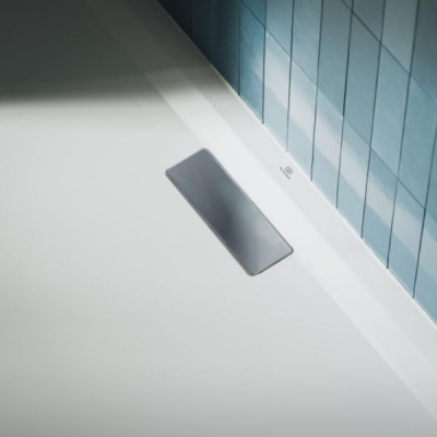 Bonde avec cache bonde pour receveur ULTRA FLAT NEW 19,5 x 5 cm IDEAL STANDARD