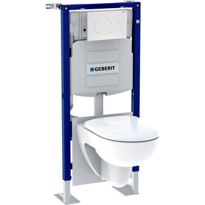 Pack WC suspendu bâti-support Duofix Sigma 01 112 cm GEBERIT