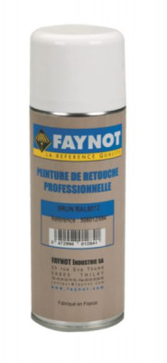 Bombe de peinture pour retouche acrylique RAL8012 400 ml FAYNOT