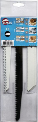 Lame de scie sabre pour bois et métal 160 x 260 mm 5 LEMAN