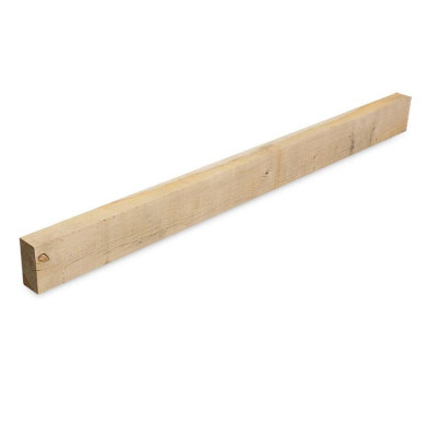 Traverse paysagère chêne non traité 100 x 200 x 2500 mm