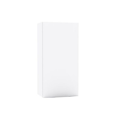 Niche haute Plénitude 1 porte 1 tablette blanc brillant version droite 60 x 30 x 20 cm 