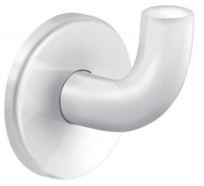 Patère nylon fixations invisibles dispo 1er semestre 2011 diamètre 20 mm DELABIE