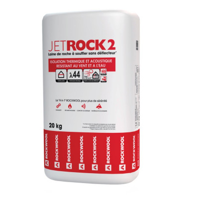 Laine de roche Jetrock 2 sac de 20 kg ROCKWOOL 