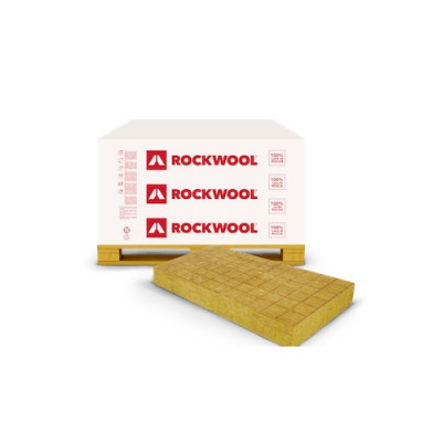 Panneau isolant en laine de roche non revêtue Rockciel sarking 220 1,2 x 0,6 m R=6,10 m².k/W ROCKWOOL 