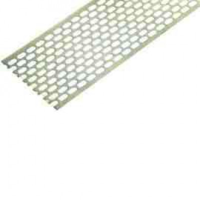 Grille anti-oiseaux aluminium marron 100 mm x 2,5 m BWK