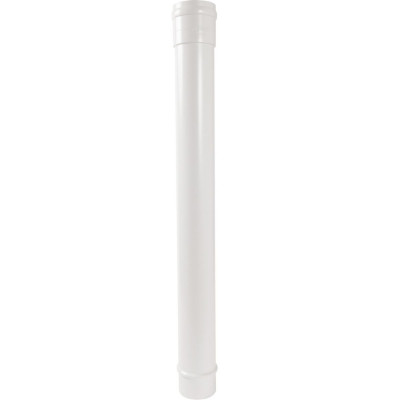 Dauphin droit sans joint pour descente blanc diamètre 100 mm Longueur 1 m NICOLL 