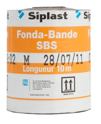 Bande polyéthylène Fonde-Bande SBS rouleau de  0,20 x 10 3 SIPLAST