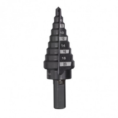 Foret étagé 4 x 20 mm Pas de 2 mm MILWAUKEE