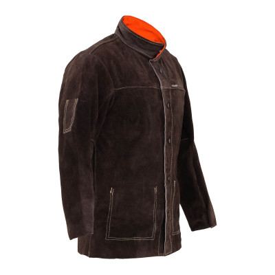 Veste de soudeur en cuir croute de bovin - Taille XL outils atelier 14_0007105