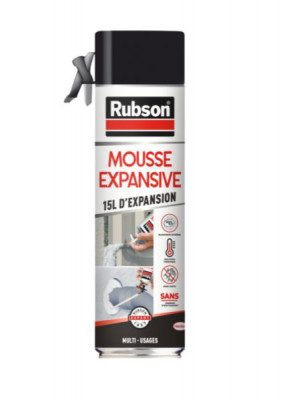 Mousse expansive multi-usages manuelle 15 l RUBSON