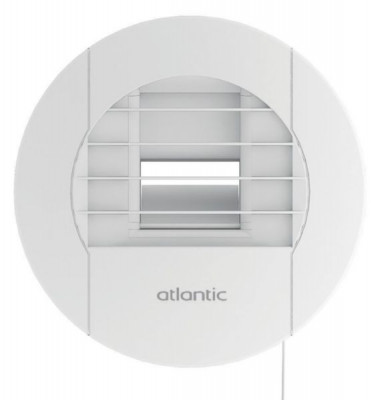 Bouche hygro sdb/wc 15/45-40 manuelle d80 griffes ATLANTIC CLIMATISATION VENTILATION