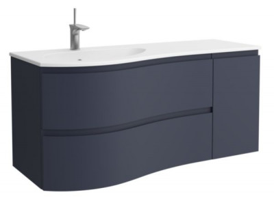 Coquette suspendue MAM gouche night blue 1 porte avec soft close laque 3D 300 x 403 x 540 mm SALGAR