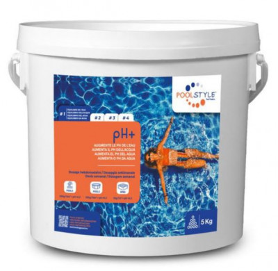 Traitement de piscine PH plus 5 kg SCP