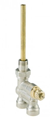 Corps vertical RA15/6T 15x21mm monotube DANFOSS CHAUFFAGE