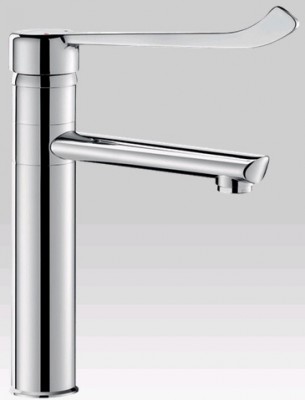 Mitigeur à bec orientale 160/160 levier L215 DELABIE