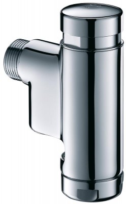 Robinet temporisé tempoflux 20x27 à bouton amorceur DELABIE