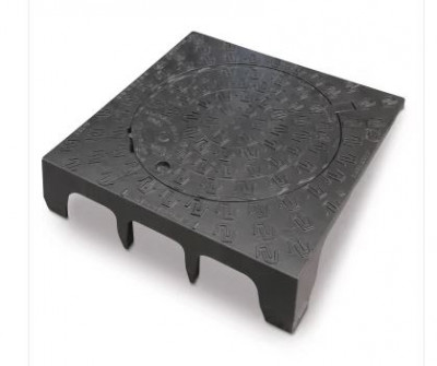 Plaque fonte de recouvrement C250 profil T PIL