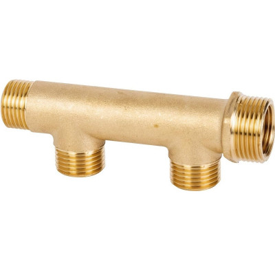 Collecteur arrivée mâle-mâle 3 départs 3/4-1/2 WATTS EUROTHERM