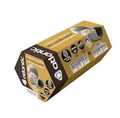 Conduit souple PVC type B Hexagaine 125 en carton ATLANTIC