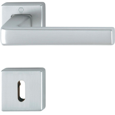 Garniture sur rosace Dublin en aluminium 1124/24K/24KS BDCC COFALOG