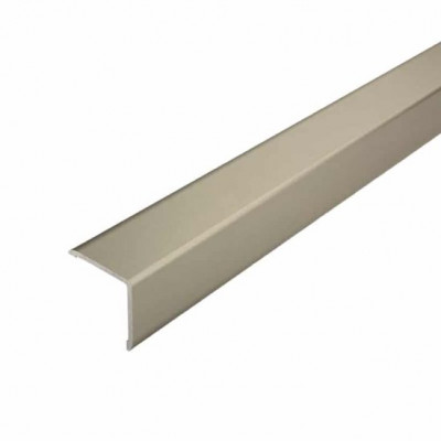 Cornière en aluminium Duragard titane 25 x 25 mm Longueur 2,50 m DURAL 