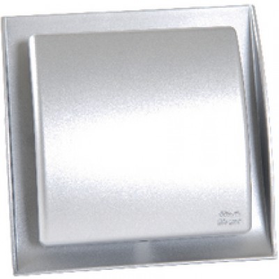 Grille DESIGN ventilation diamètre 100mm gaz inox NICOLL