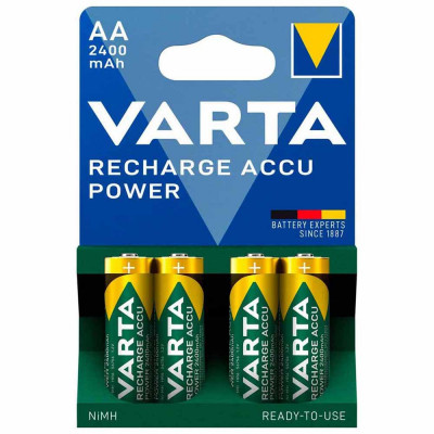 Blister de 4 piles rechargeables LR6 ALIMAR